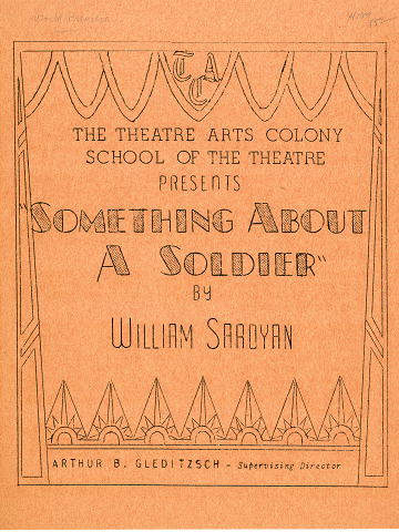 Something About a Soldier (1940) book cover